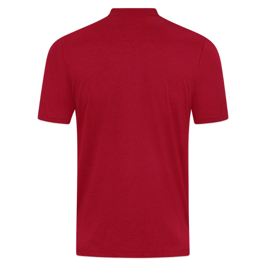 JAKO Männer Poloshirt Pro Casual - personalisierbar - Dunkelrot