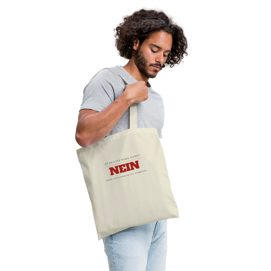 Ihr Anliegen wurde geprüft. Nein. Stoffbeutel, Farbe Natur, Model