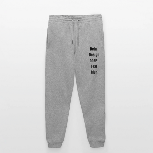 Stanley/Stella Unisex Bio Jogginghose Mover - personalisierbar - Grau meliert