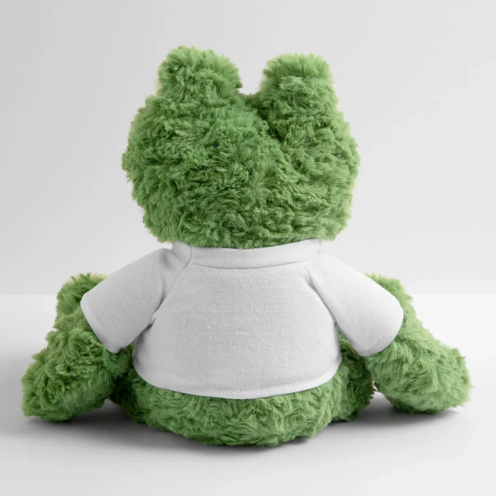 MiniFeet® Frosch Torge - personalisierbar - Weiß
