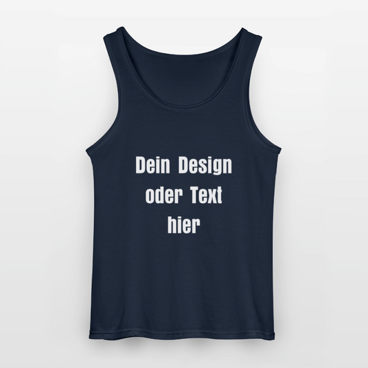 Gildan Männer Tank Top - personalisierbar - Navy