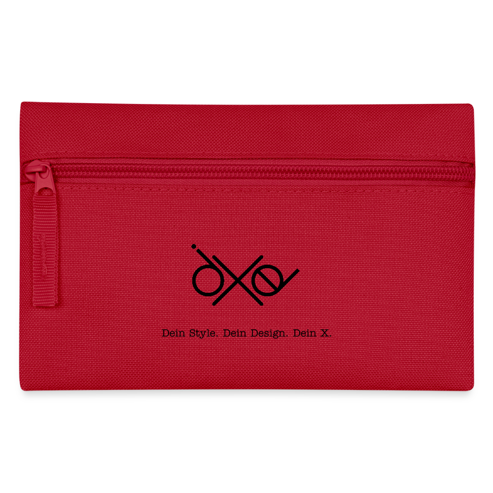 Federtasche - personalisierbar - Rot