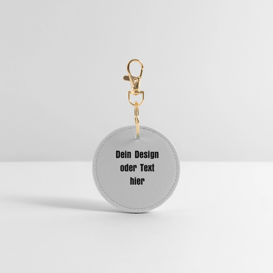 BOUTIQUE Schlüsselanhänger - personalisierbar - Grau