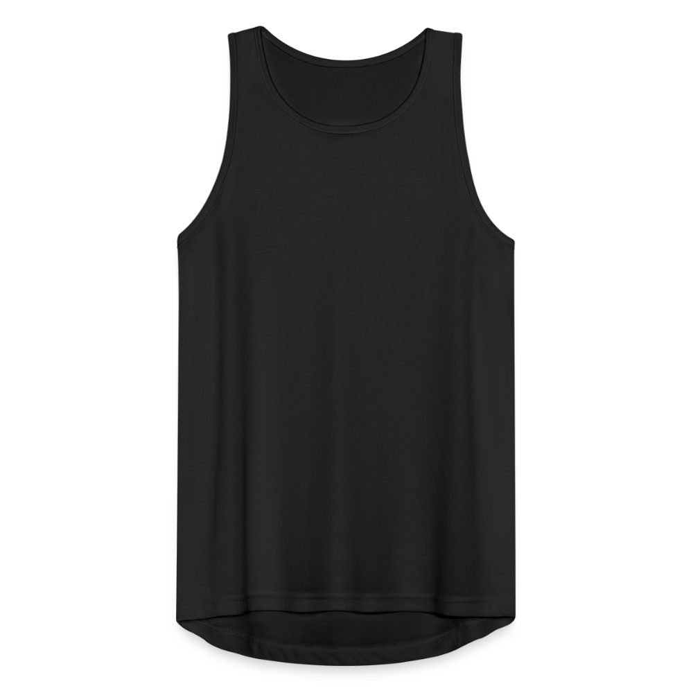 Funktionelles Männer Tank Top atmungsaktiv - personalisierbar - Schwarz