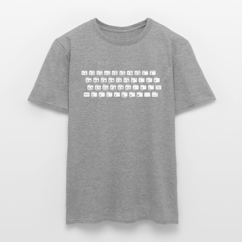 48K ZX Spectrum Retro T-Shirt für Herren - Graphit meliert