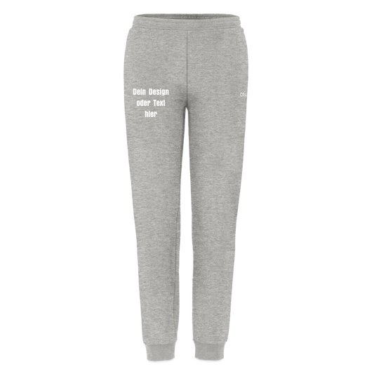 CRAFT Community 2.0 Sweathose - personalisierbar - Grau meliert