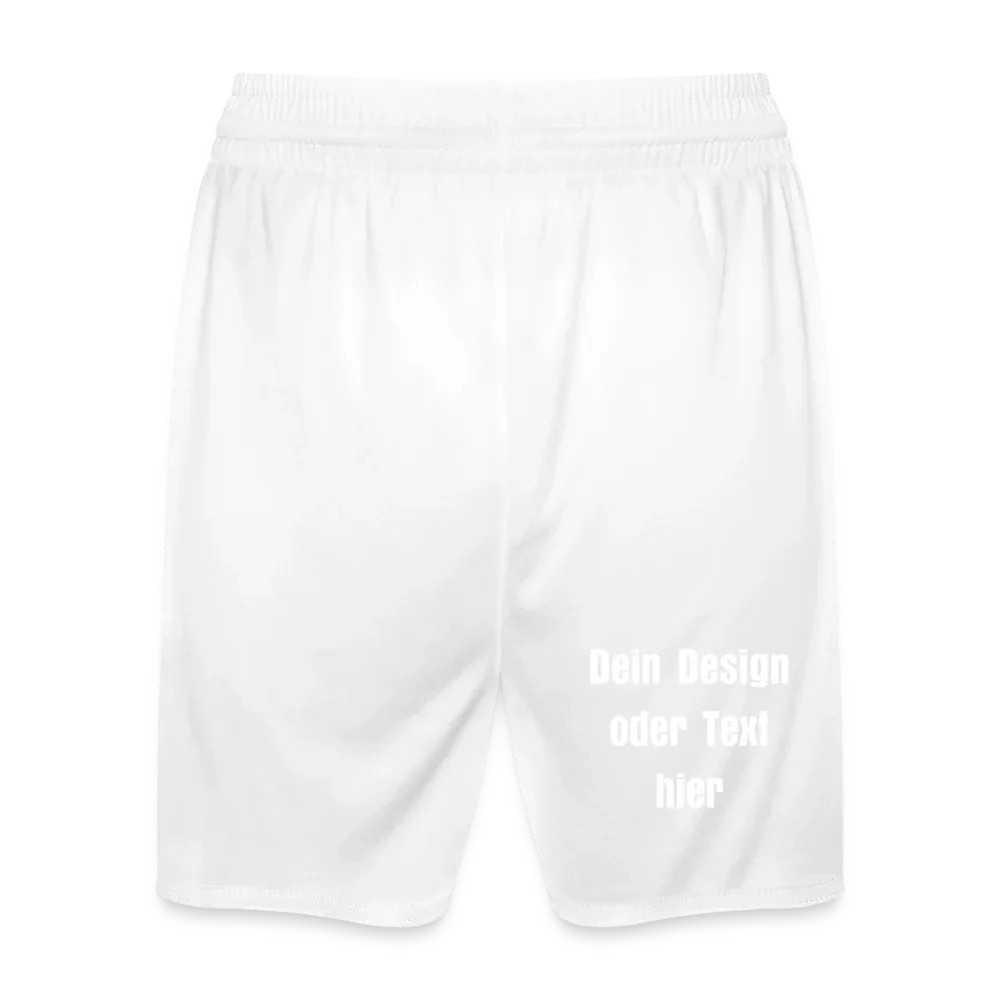 JAKO Kinder Sporthose Manchester 2.0 - personalisierbar - Weiß