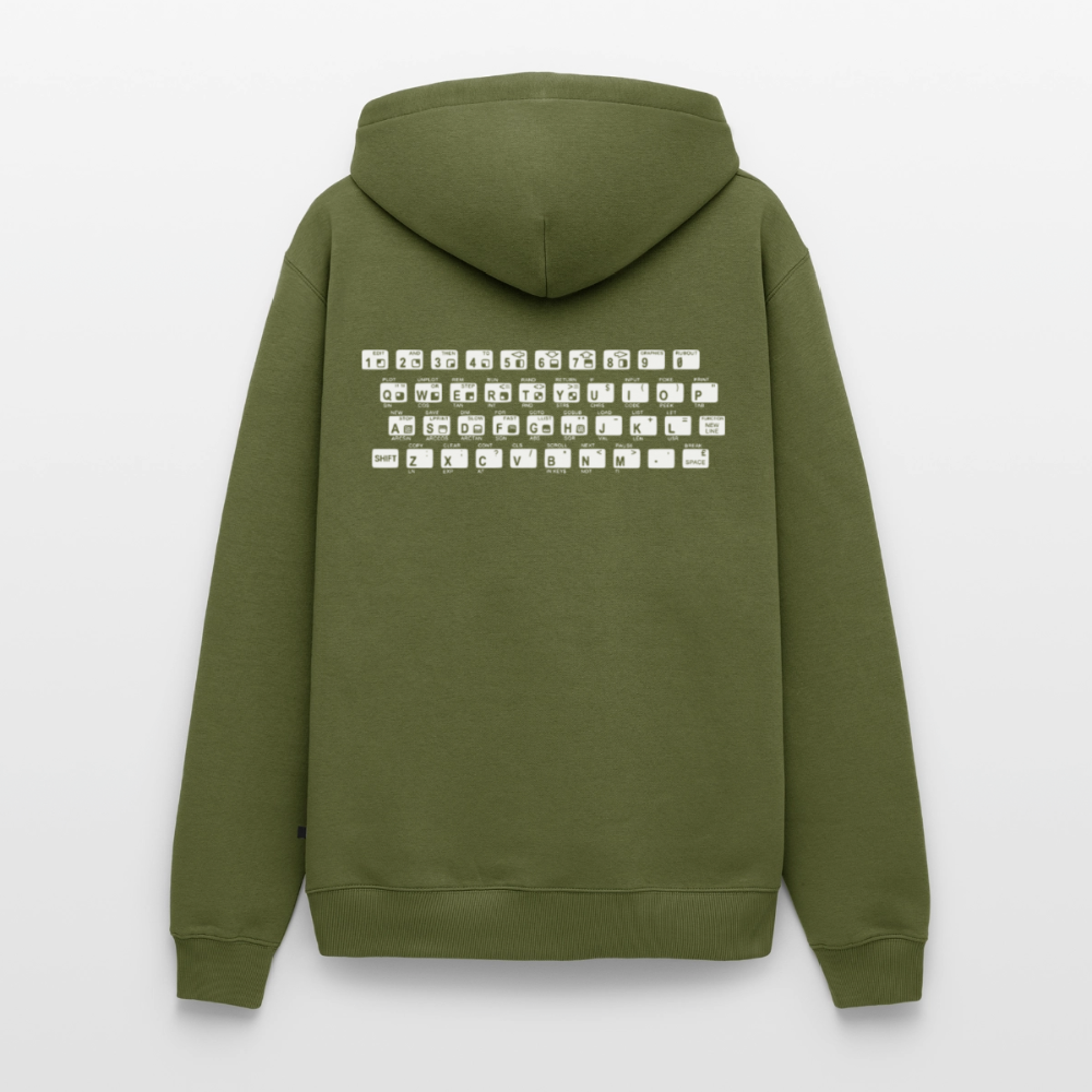 48K ZX Spectrum Retro Hoodie für Herren - Khaki