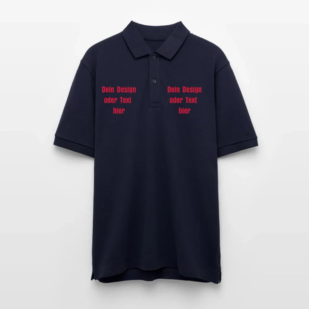 Stanley/Stella Unisex Bio-Poloshirt PREPSTER - personalisierbar - Navy