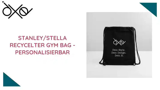 Stanley/Stella recycelter Gym Bag - personalisierbar by@Outfy