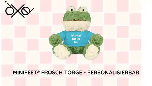 MiniFeet® Frosch Torge - personalisierbar by@Outfy