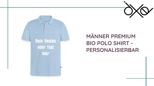 Männer Premium Bio Polo Shirt - personalisierbar by@Outfy