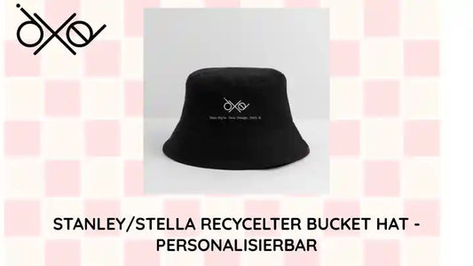 Stanley/Stella recycelter Bucket Hat - personalisierbar by@Outfy
