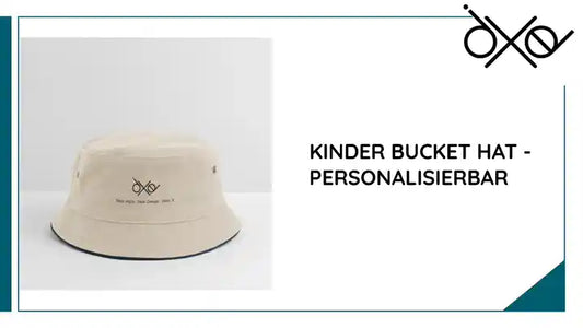 Kinder Bucket Hat - personalisierbar by@Outfy