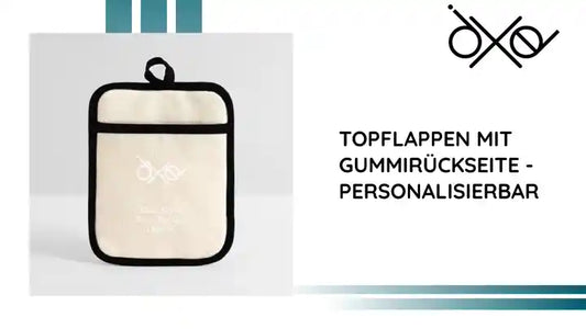 Topflappen mit Gummirückseite - personalisierbar by@Outfy