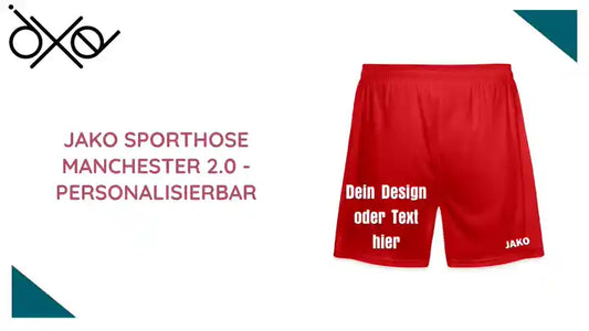 JAKO Sporthose Manchester 2.0 - personalisierbar by@Outfy