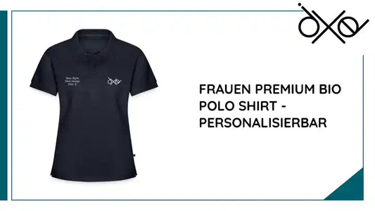 Frauen Premium Bio Polo Shirt - personalisierbar by@Outfy