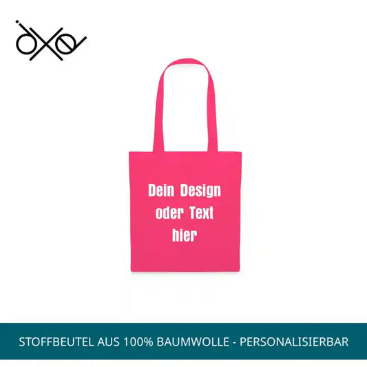Stoffbeutel aus 100% Baumwolle - personalisierbar by@Outfy