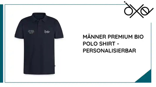 Männer Premium Bio Polo Shirt - personalisierbar by@Outfy