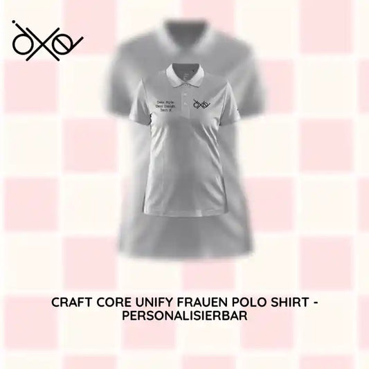 CRAFT Core Unify Frauen Polo Shirt - personalisierbar by@Outfy