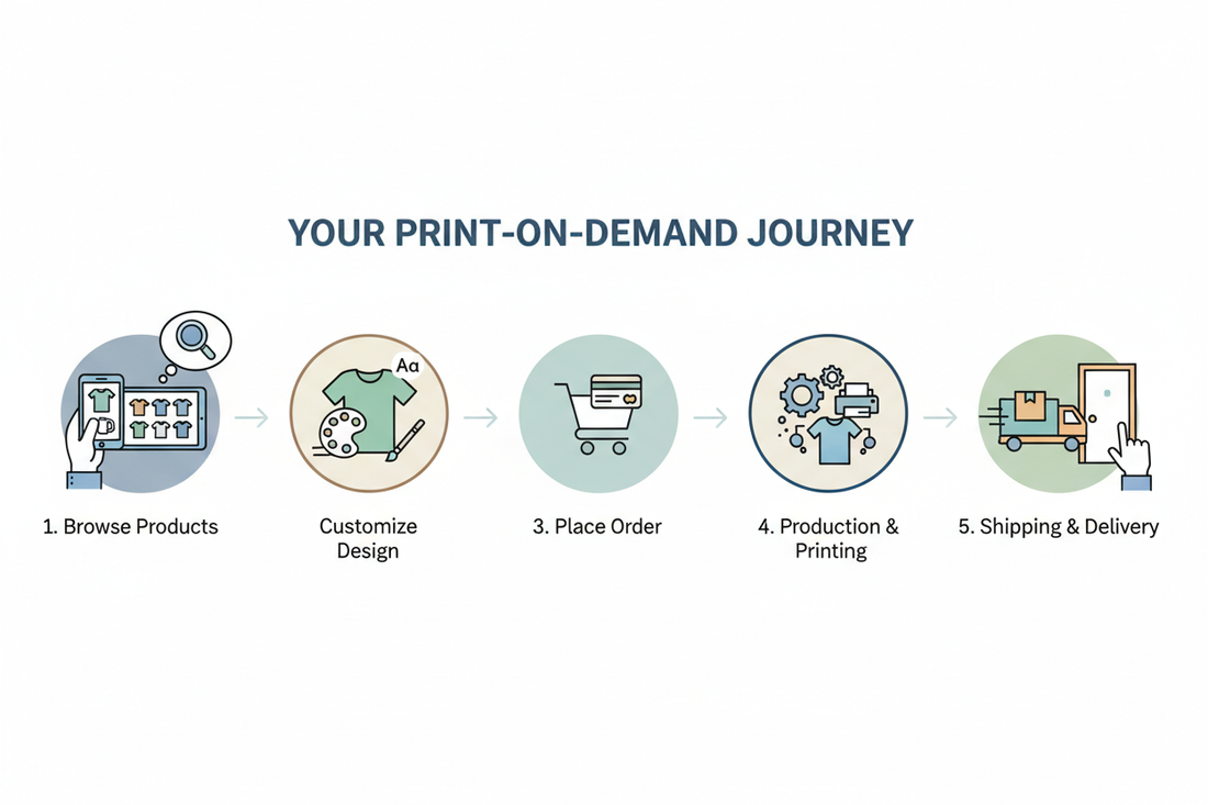 Print-on-Demand Erlebnis