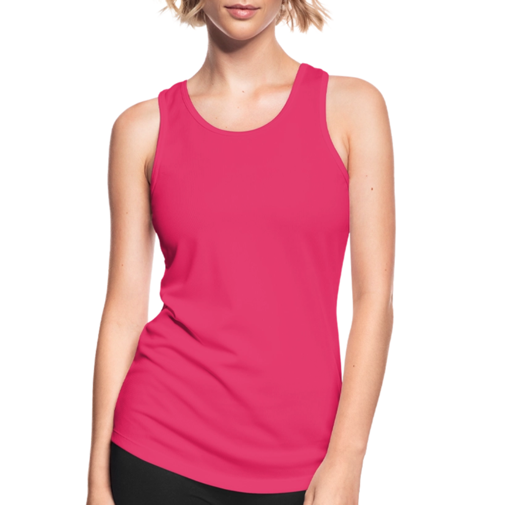 Funktionelles Frauen Tank Top atmungsaktiv - personalisierbar - Fuchsia