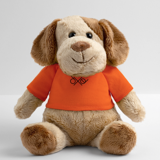 MiniFeet® Hund Helge - personalisierbar - Goldorange