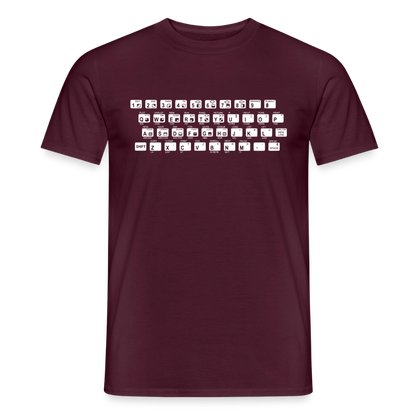 48K ZX Spectrum Retro T-Shirt für Herren - Ziegelrot