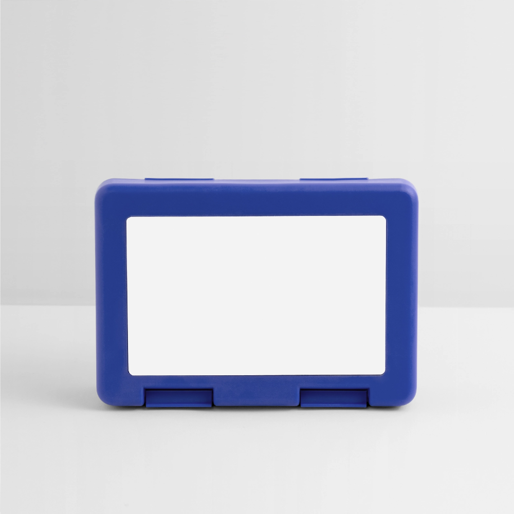 Brotdose - personalisierbar - Royalblau