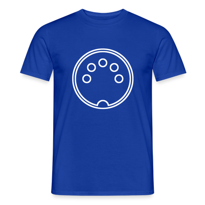 "DIN 41524" Motiv-T-Shirt für Männer, Farbe Dunkelblau