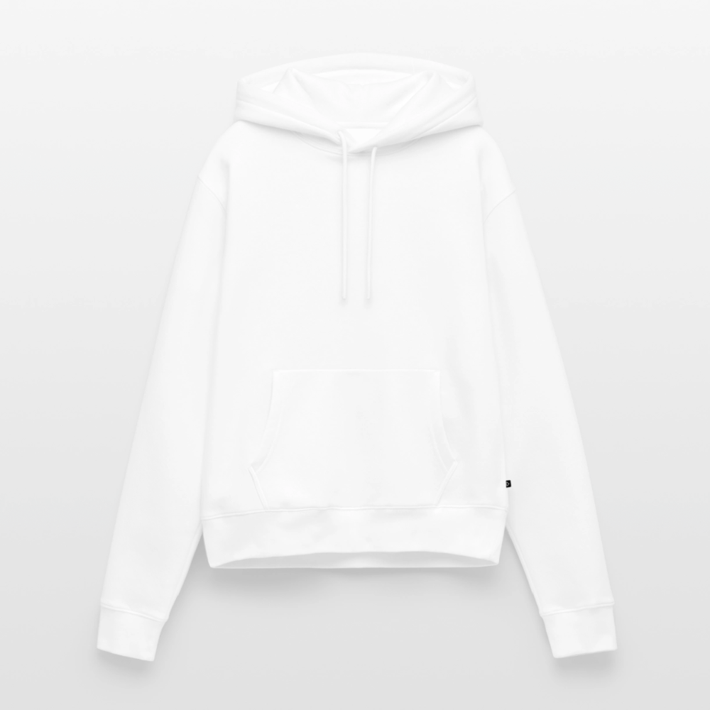 Frauen Premium Hoodie - personalisierbare Vorder- und Rückseite - Weiß