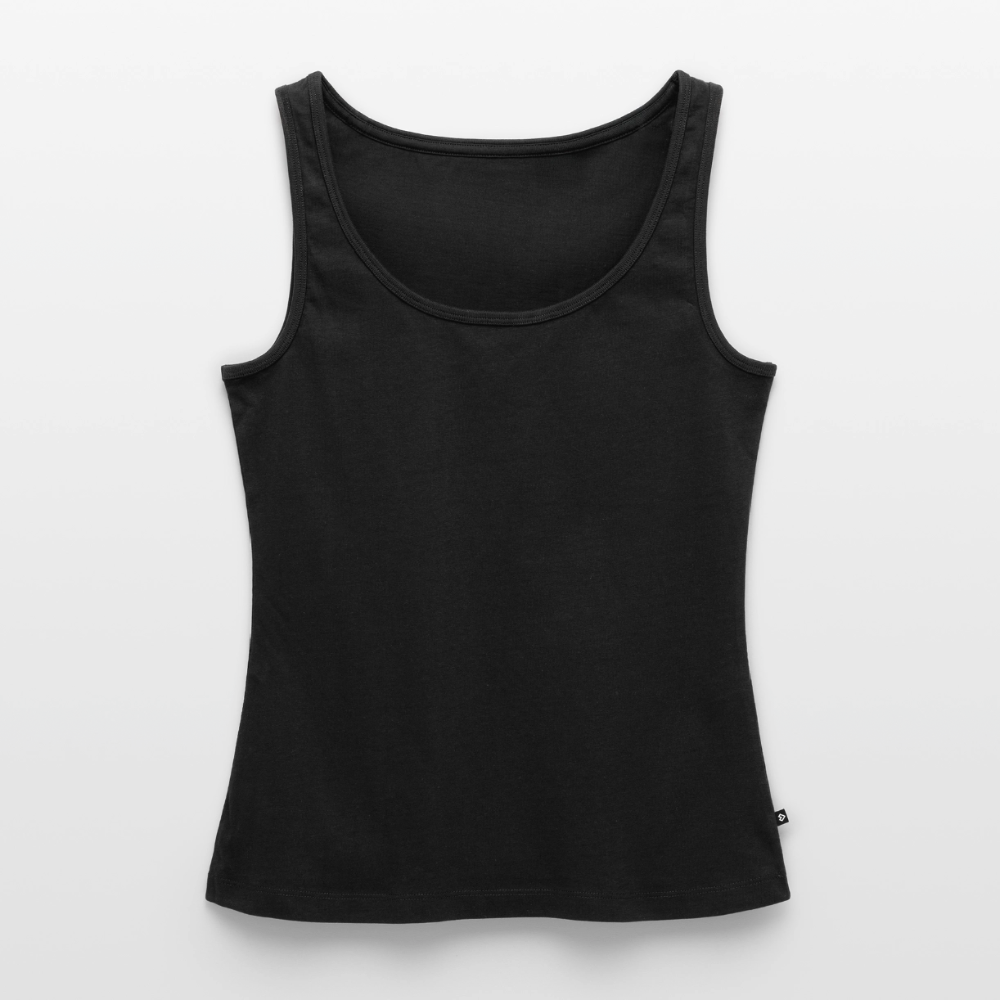 Frauen Premium Tank Top - personalisierbar - Schwarz