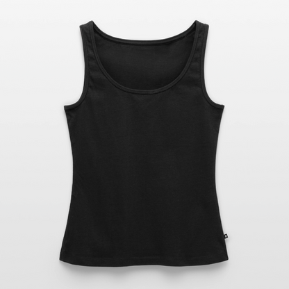 Frauen Premium Tank Top - personalisierbar - Schwarz
