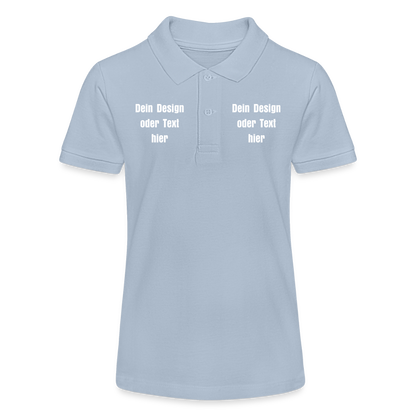 Stanley/Stella Teenager Bio-Poloshirt MINI SPRINTER - personalisierbar - sky Blue