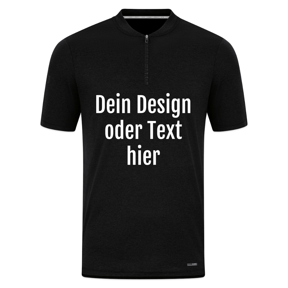 JAKO Männer Poloshirt Pro Casual - personalisierbar - Schwarz