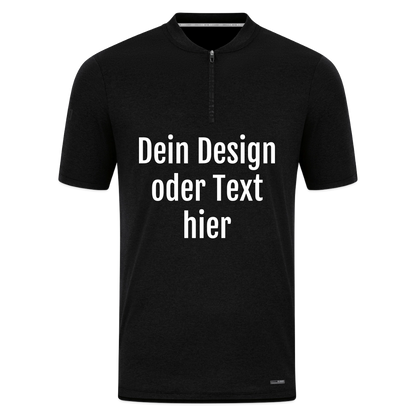 JAKO Männer Poloshirt Pro Casual - personalisierbar - Schwarz