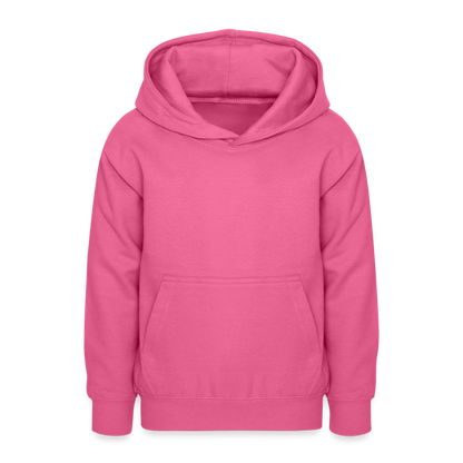 Teenager Hoodie - personalisierbare Vorder- und Rückseite - Pink
