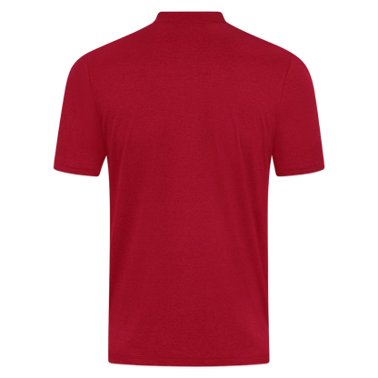 JAKO Männer Poloshirt Pro Casual - personalisierbar - Dunkelrot