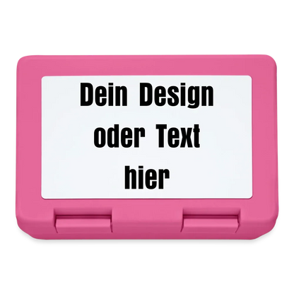 Brotdose - personalisierbar - Pink
