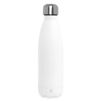 Thermosflasche 500 ml - personalisierbar - Weiß