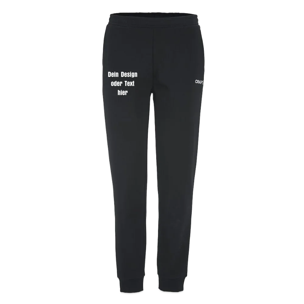 CRAFT Community 2.0 Sweathose - personalisierbar - Schwarz