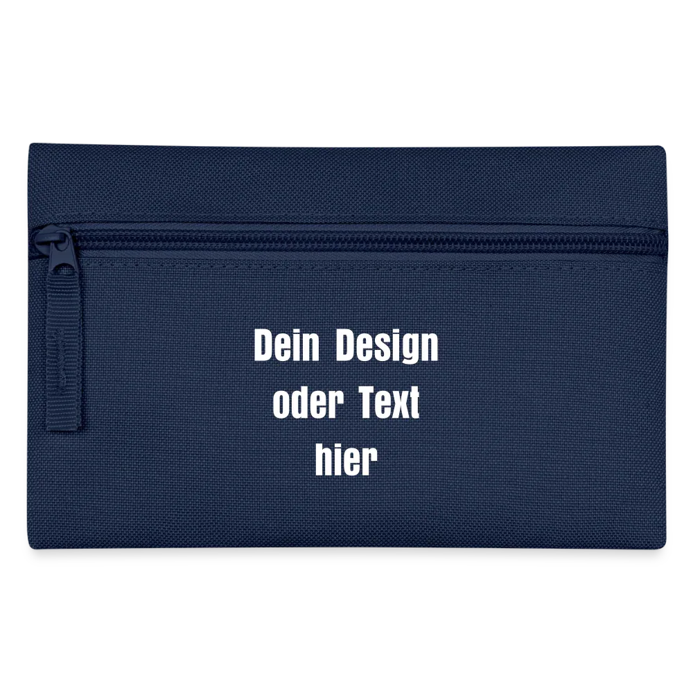 Federtasche - personalisierbar - Navy