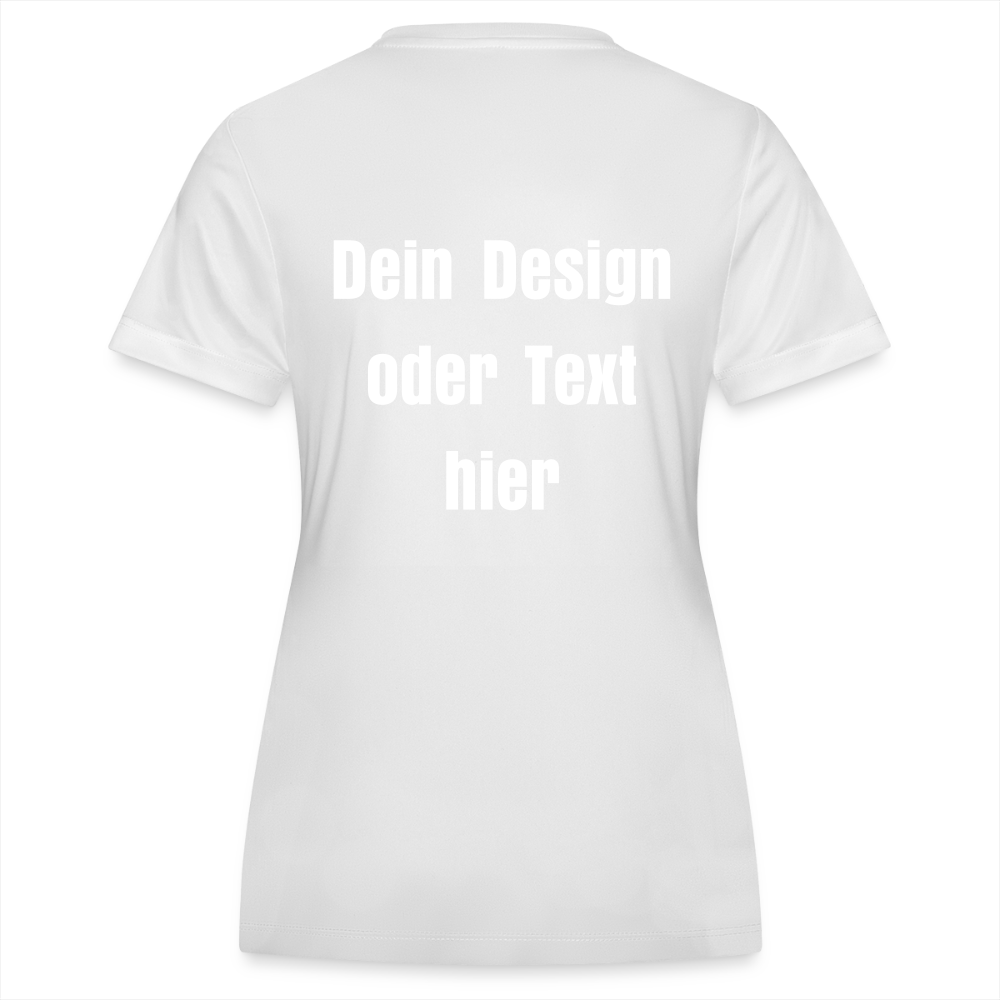 JAKO Frauen Trikot Team - personalisierbare Vorder- und Rückseite - Weiß