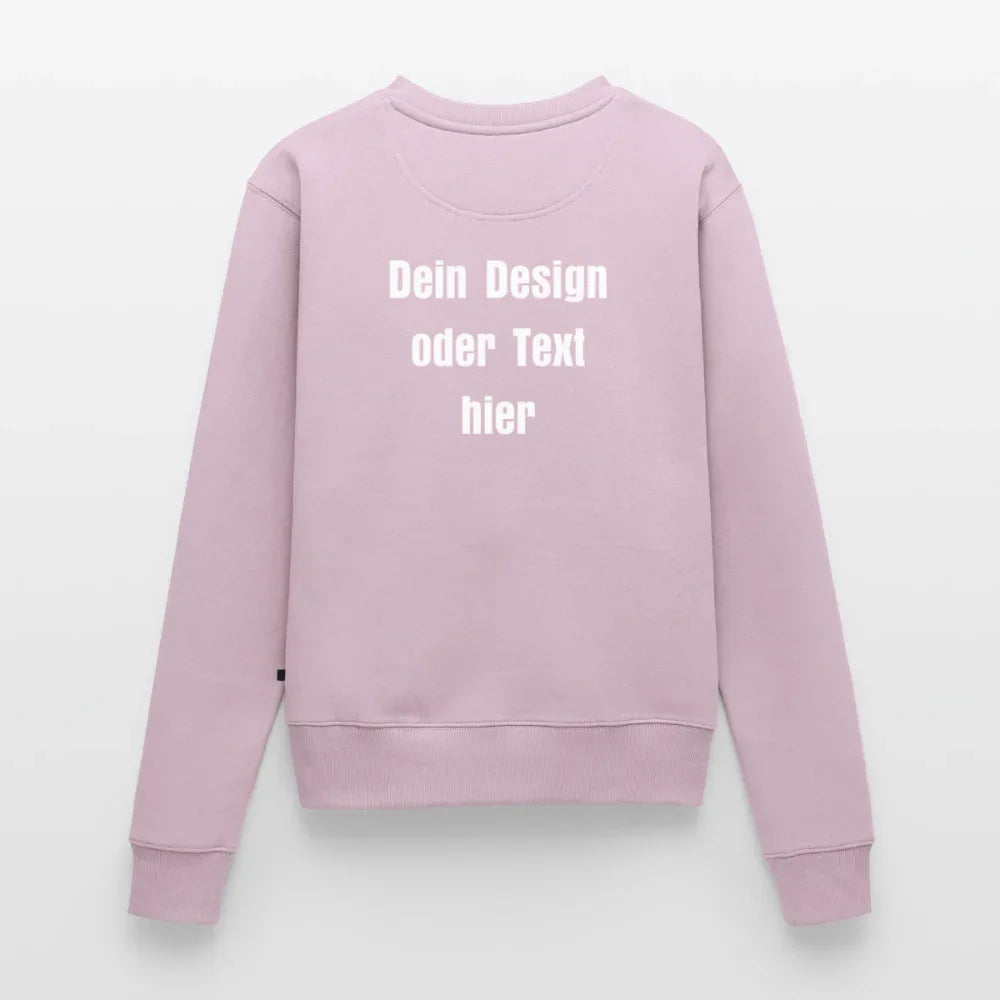 Frauen Premium Pullover - personalisierbar - Altrosa