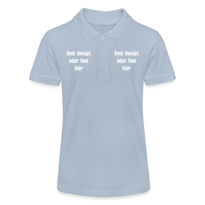 Stanley/Stella Teenager Bio-Poloshirt MINI SPRINTER - personalisierbar - sky Blue
