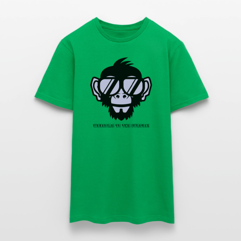 "Welcome to the Jungle" Motiv-T-Shirt für Männer - Kelly Green
