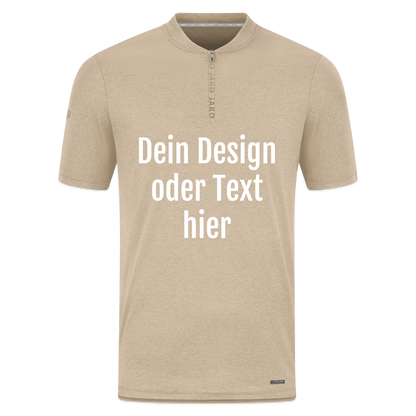 JAKO Männer Poloshirt Pro Casual - personalisierbar - Beige