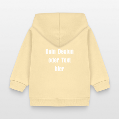Stanley/Stella Bio Zip Hoodie BABY CONNECTOR - personalisierbar - Creme
