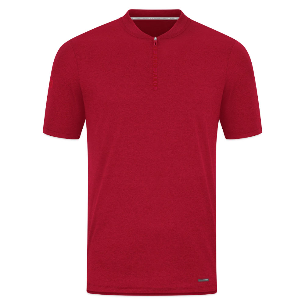 JAKO Männer Poloshirt Pro Casual - personalisierbar - Dunkelrot