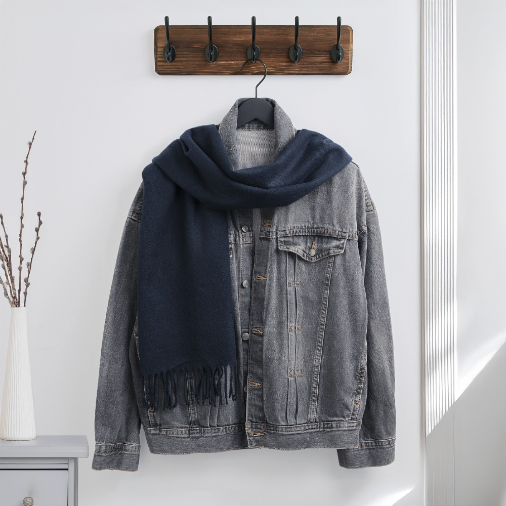 Oversized Schal - French Navy